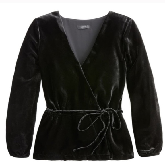 J. Crew Factory Tops - J. Crew factory velvet top